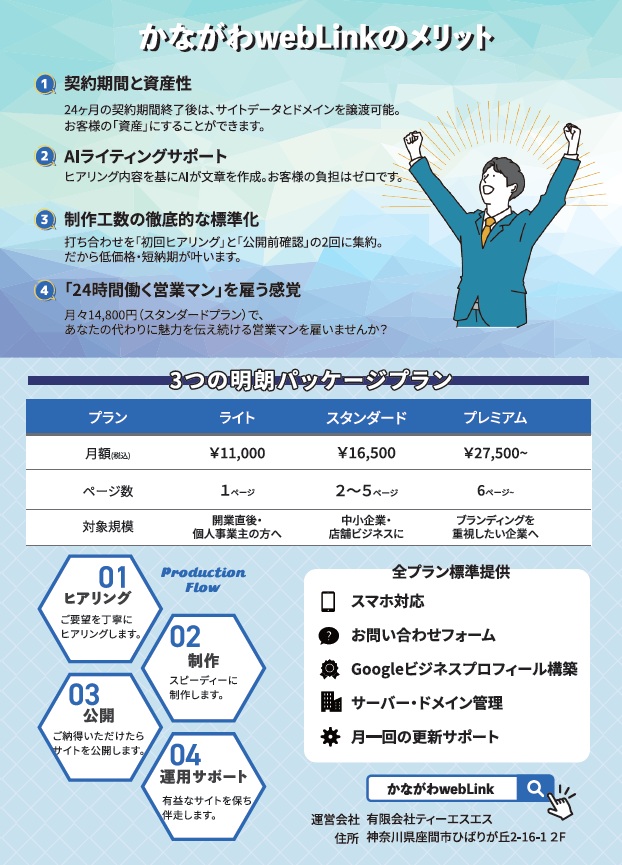 かながわwebLink　チラシ